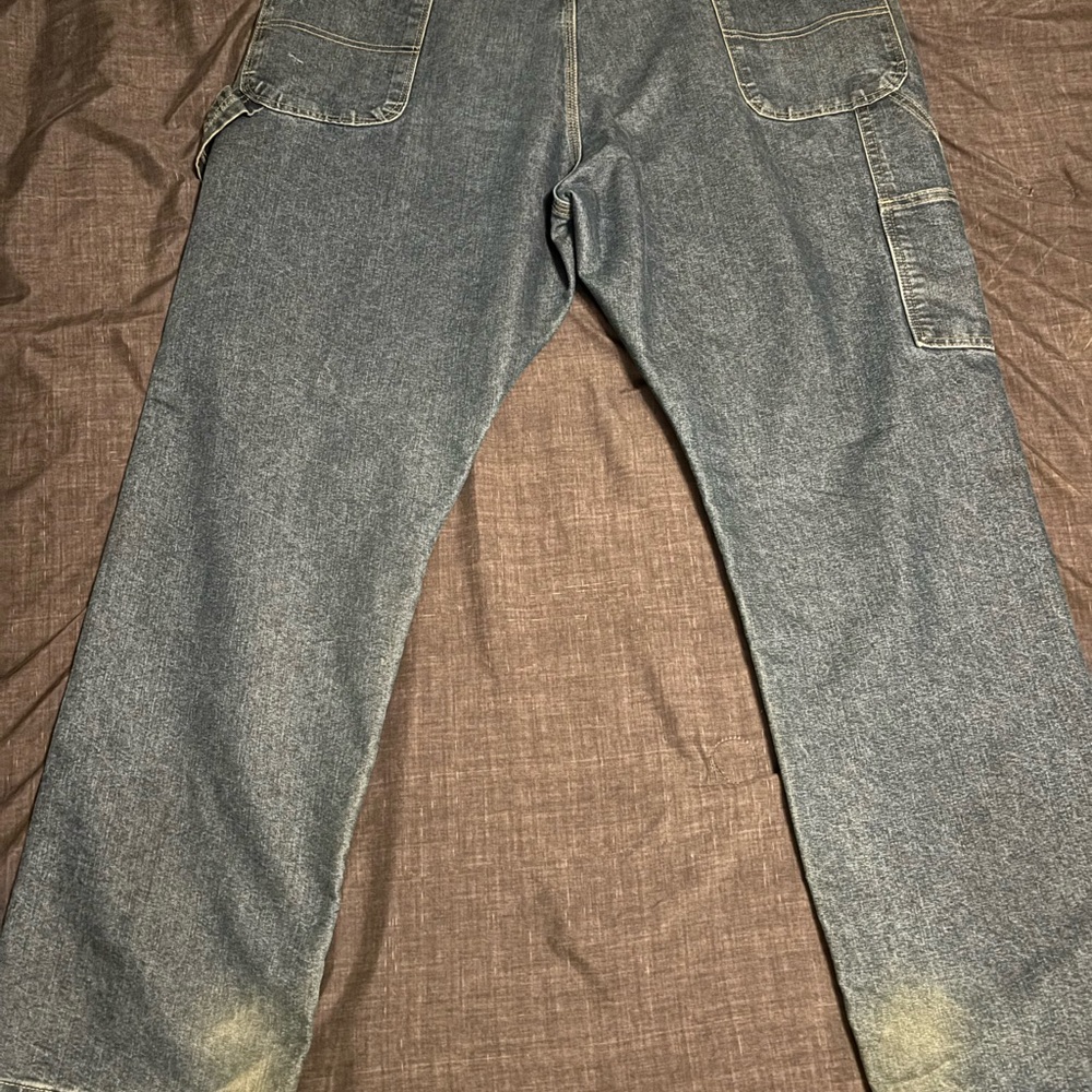 WranglerCarpenter Relaxed Fit Blue Jeans